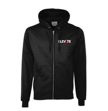 Load image into Gallery viewer, ELEVATE Core Full-Zip Hoodie in Black