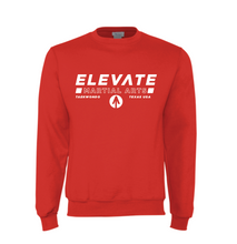 Load image into Gallery viewer, Warrior Crew Sweatshirt in Red