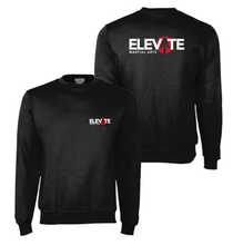Load image into Gallery viewer, ELEVATE Core Crew Sweatshirt in Black