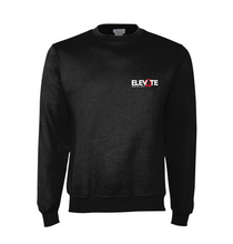 Load image into Gallery viewer, ELEVATE Core Crew Sweatshirt in Black
