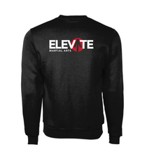 Load image into Gallery viewer, ELEVATE Core Crew Sweatshirt in Black