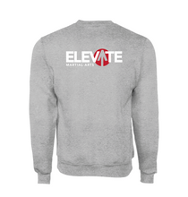Load image into Gallery viewer, ELEVATE Core Crew Sweatshirt in Grey Htr