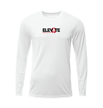 Load image into Gallery viewer, ELEVATE LS DriFit Tee in White