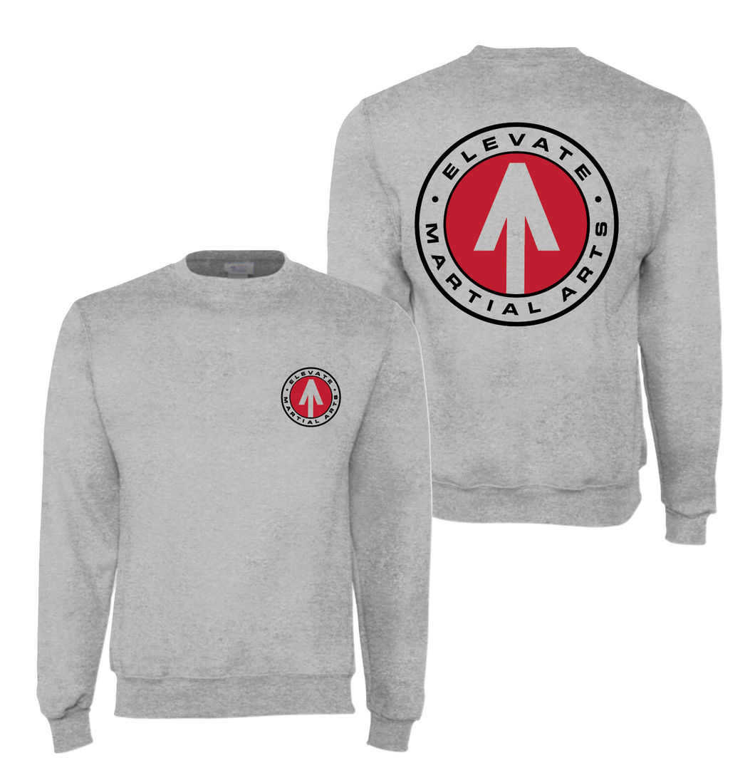 Momentum Crew Sweatshirt in Grey Htr
